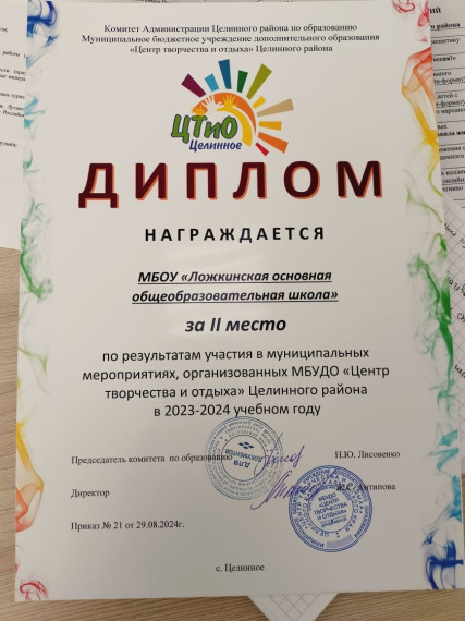 Совещание по ВР.